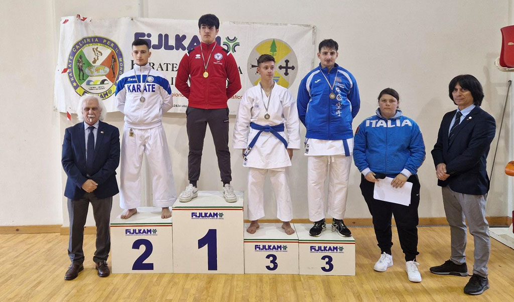 Karate, il lametino Daniele Renda Campione regionale seniores