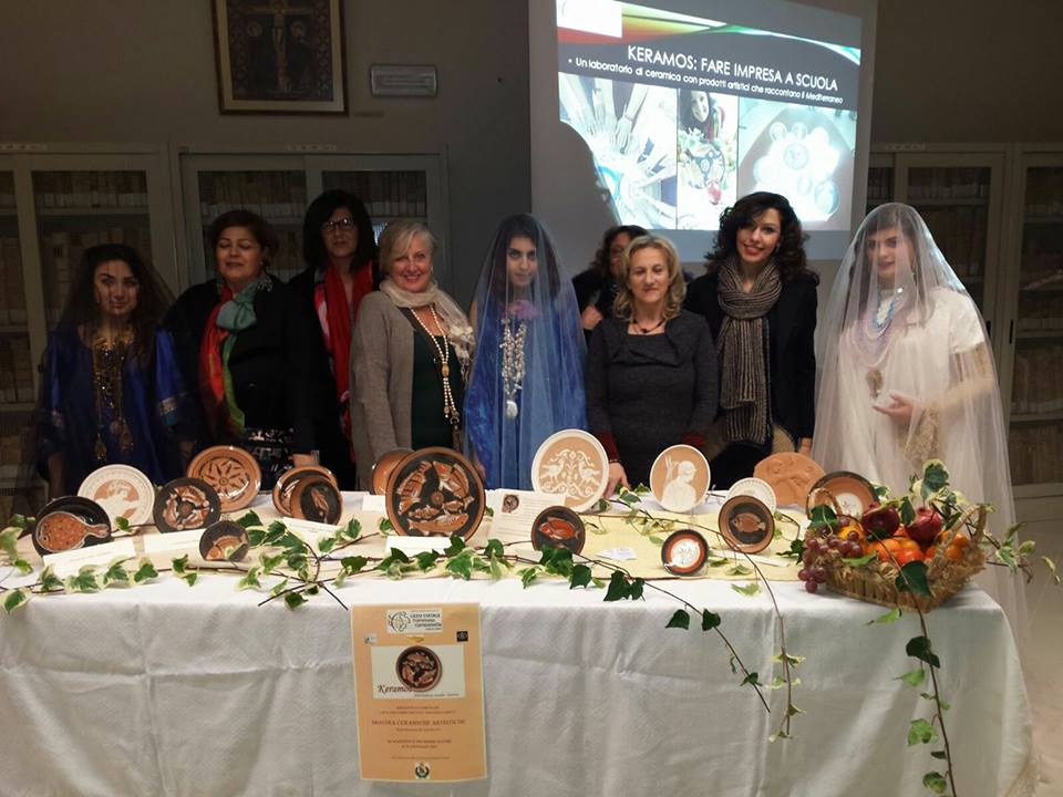 Lamezia: "Keramos", in mostra alla Casa del Libro Antico le ceramiche degli studenti del Campanella