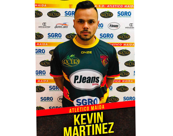 Prima Categoria, l'Atletico Maida conferma il bomber Martinez: in arrivo due centrocampisti e un terzino