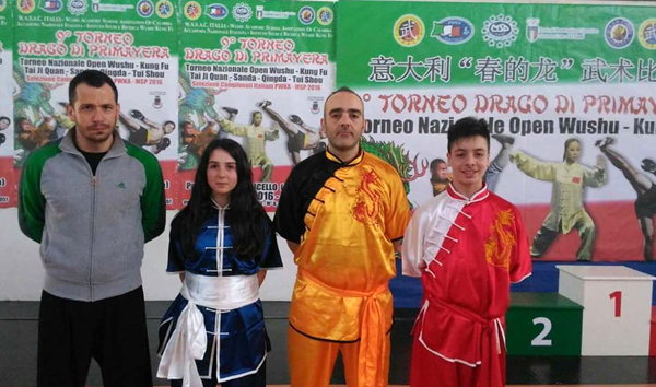 Scuola di Kung fu di Lamezia conquista podio nel 9° torneo drago di primavera