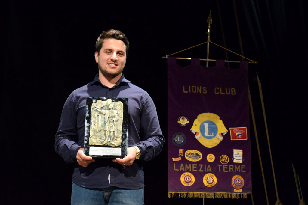 Lamezia: consegnato a Diego Koi il premio "Federico II"