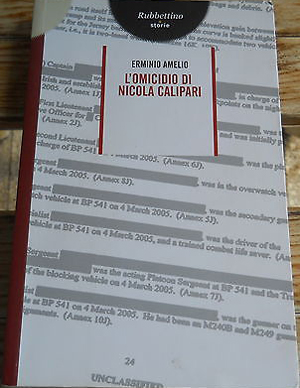 Lamezia: "L'omicidio di Nicola Calipari", in un libro di Erminio Amelio il 6 marzo a palazzo Nicotera