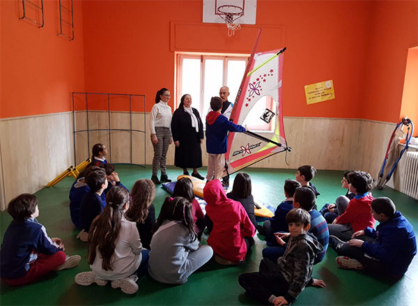 Lamezia, il corso la ‘vela in aula’ con gli allievi del ‘Tommaso Maria Fusco’