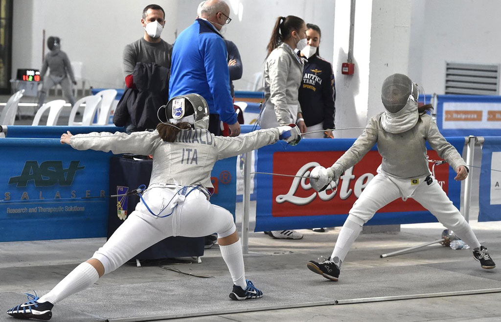 Lamezia, Gloria Davoli alla seconda prova Nazionale Assoluti di Sciabola Femminile