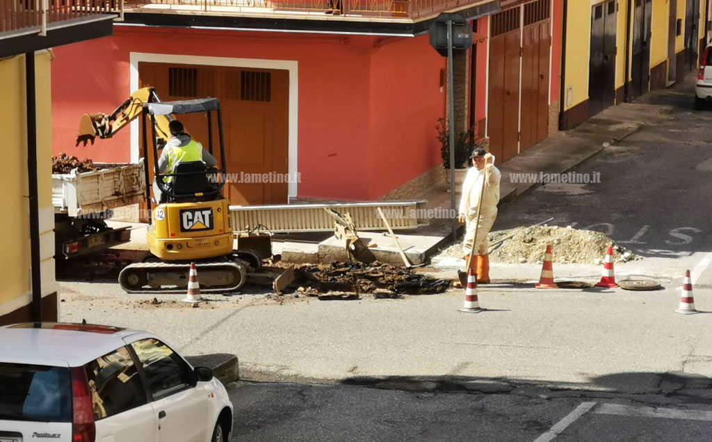 Lamezia, guasto condotta idrica: senza acqua alcune zone della città  