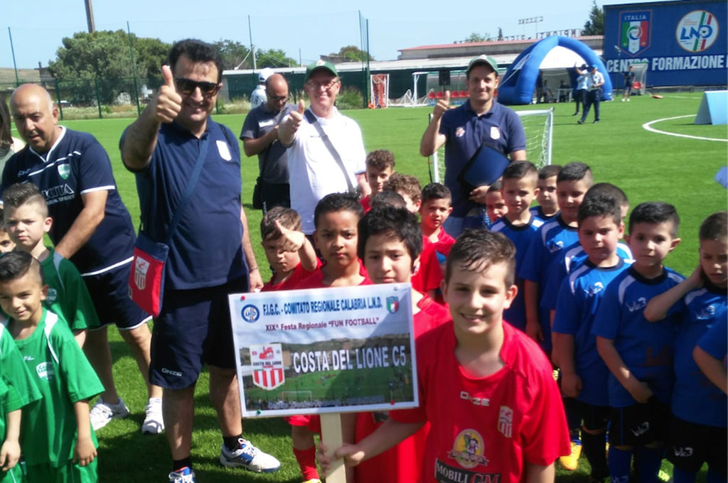 Anche Lamezia alla festa regionale Fun Football Piccoli Amici