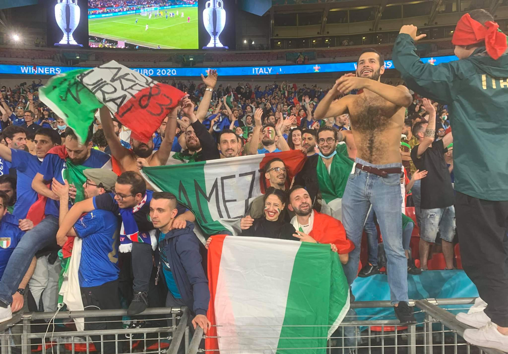 Italia campione degli Europei, per la seconda volta Lamezia presente a Wembley