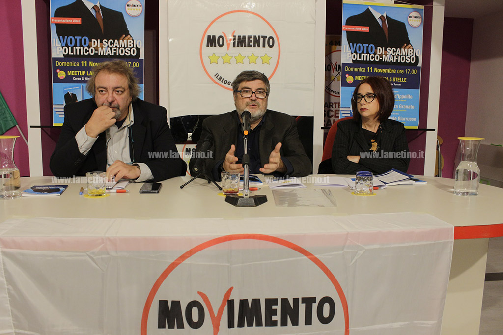 Lamezia, Meetup 5 stelle: "il voto di scambio politico-mafioso" nel libro del senatore Giarrusso
