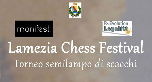 Lamezia: 26 ottobre torneo scacchi presso chiostro San Domenico