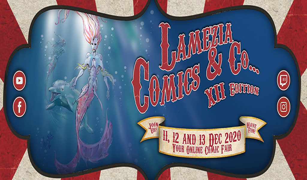 Torna il  "Lamezia Comics & Co…" con un’edizione online dall'11 al 13 dicembre