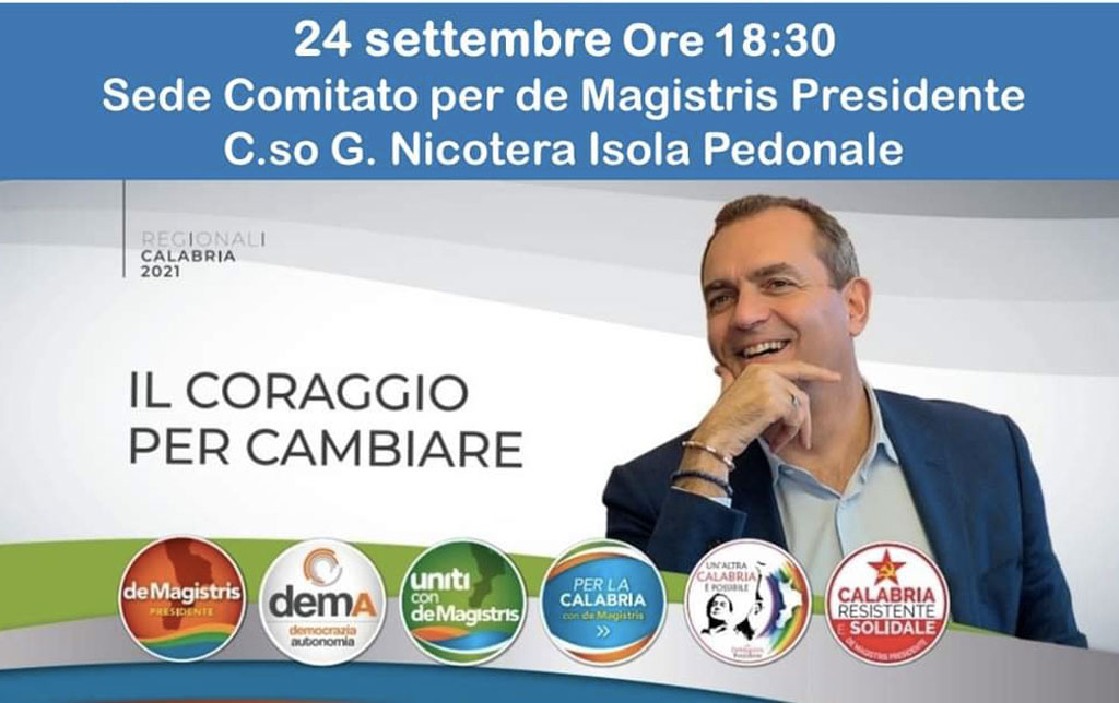 Lamezia, Comitato per Luigi De Magistris area centro promuove iniziativa su diritti Lgbtqia in Calabria