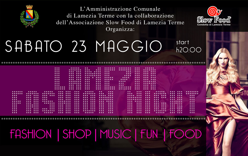 Lamezia Fashion Night il 23 maggio
