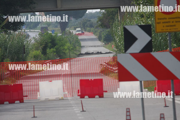 Lamezia: Chiusa per lavori bretella stradale parallela alla SS 280