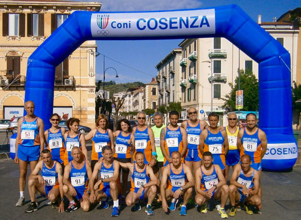 La Libertas Lamezia vince campionati regionali di mezza maratona