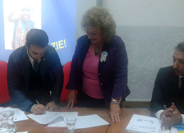 Leo Club Catanzaro firma protocollo su malnutrizione infantile