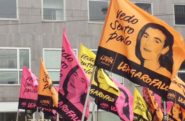 "Vedo, sento, parlo. Difendiamo il bene comune", fiaccolata Libera a Milano in ricordo di Lea 