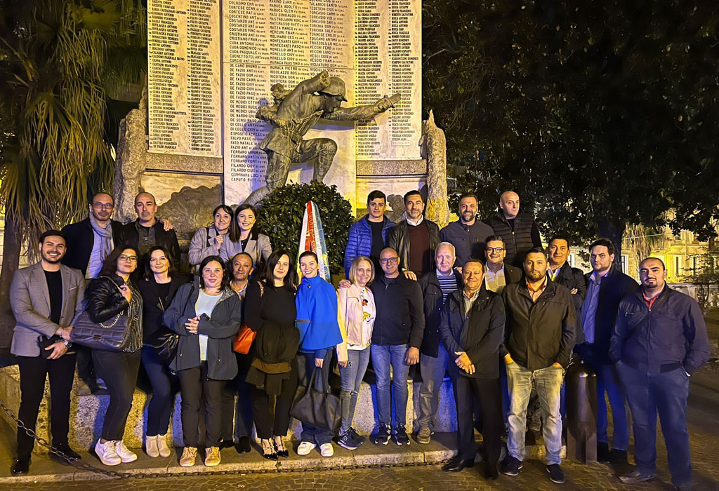 Lamezia, commemorazione del Milite Ignoto e corteo silenzioso della Lega su Corso Numistrano