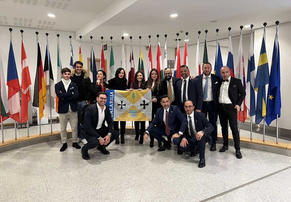 Delegazione Lega Lamezia in visita al Parlamento Europeo