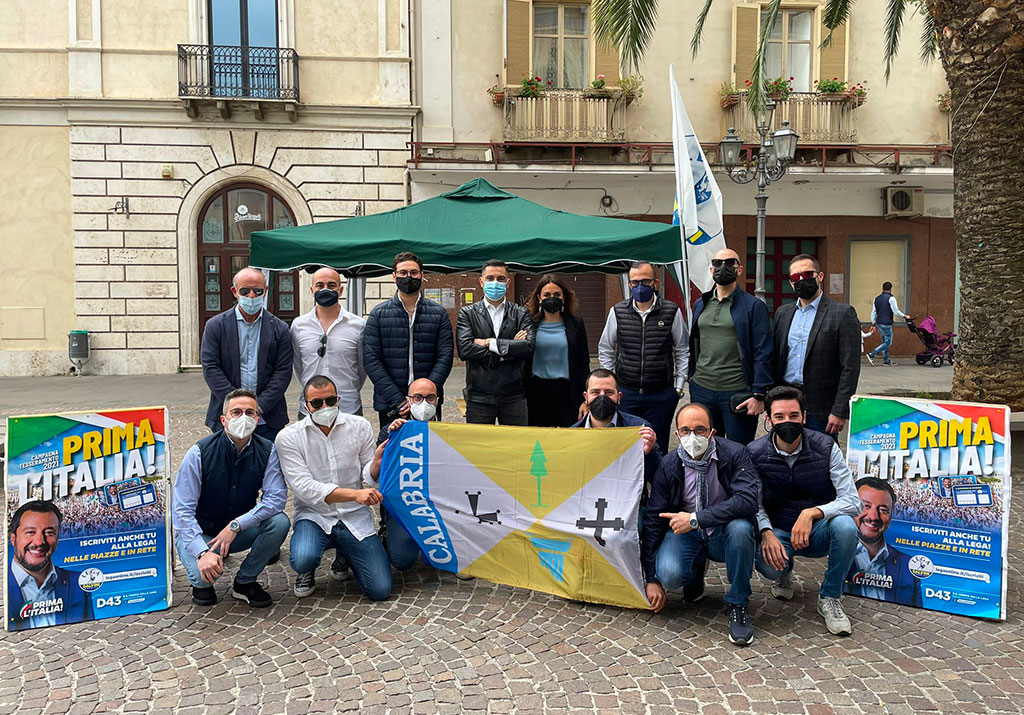 Gazebo Lega in tutta la Calabria, Furgiuele: “Finalmente si torna a parlare con la gente”