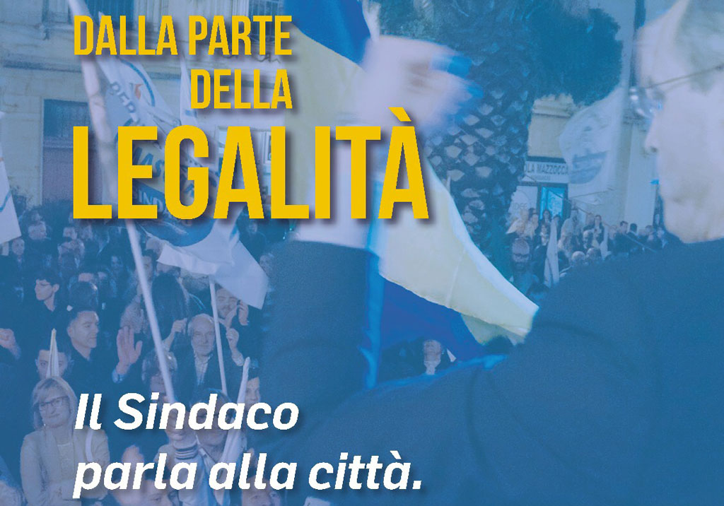 Lamezia, "Dalla parte della legalità": oggi incontro pubblico del sindaco Mascaro al chiostro San Domenico