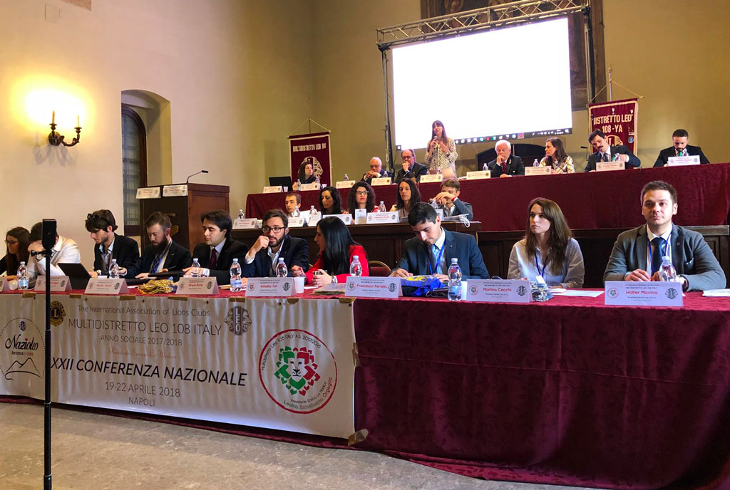 “Anema e Core”, anche la Calabria alla Conferenza Nazionale dei Leo italiani a Napoli