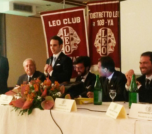 Leo Club "Catanzaro Host", celebra 27esima Charter Night. Francesco Bagnato nuovo presidente
