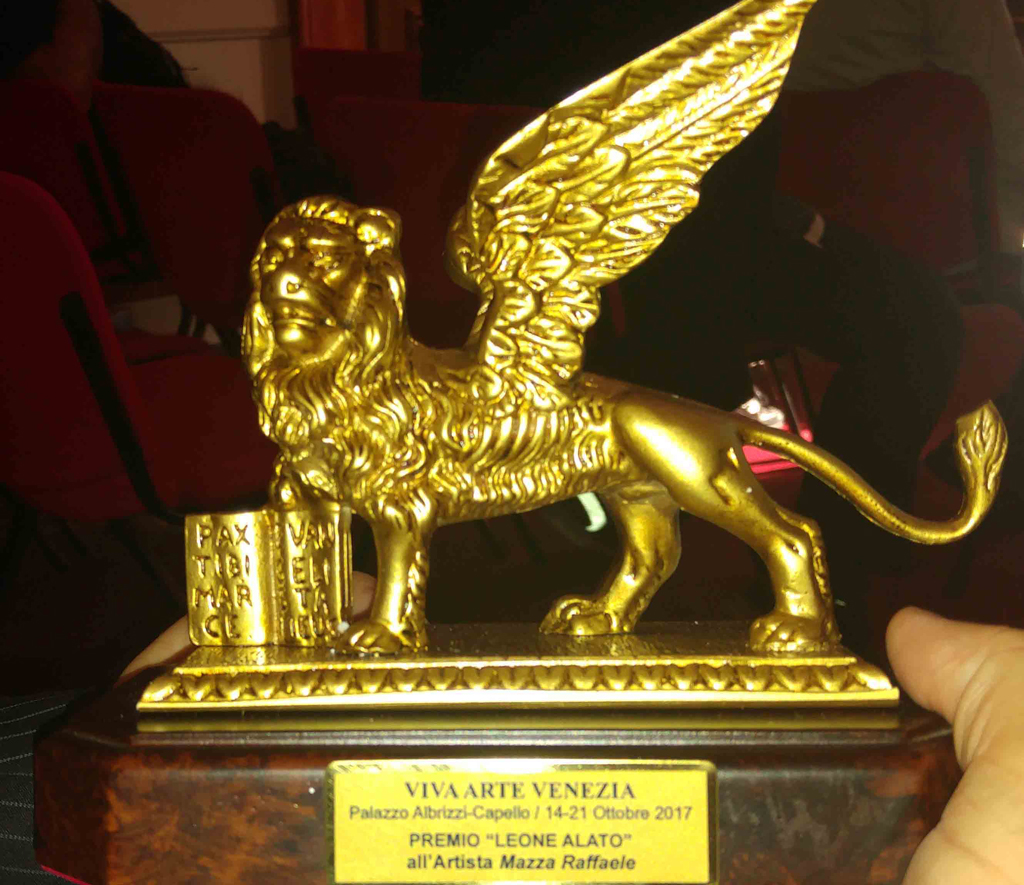 "Viva Arte Venezia 2017, Premio Leone Alato" il lametino Raffaele Mazza alla 57esima Biennale di Venezia