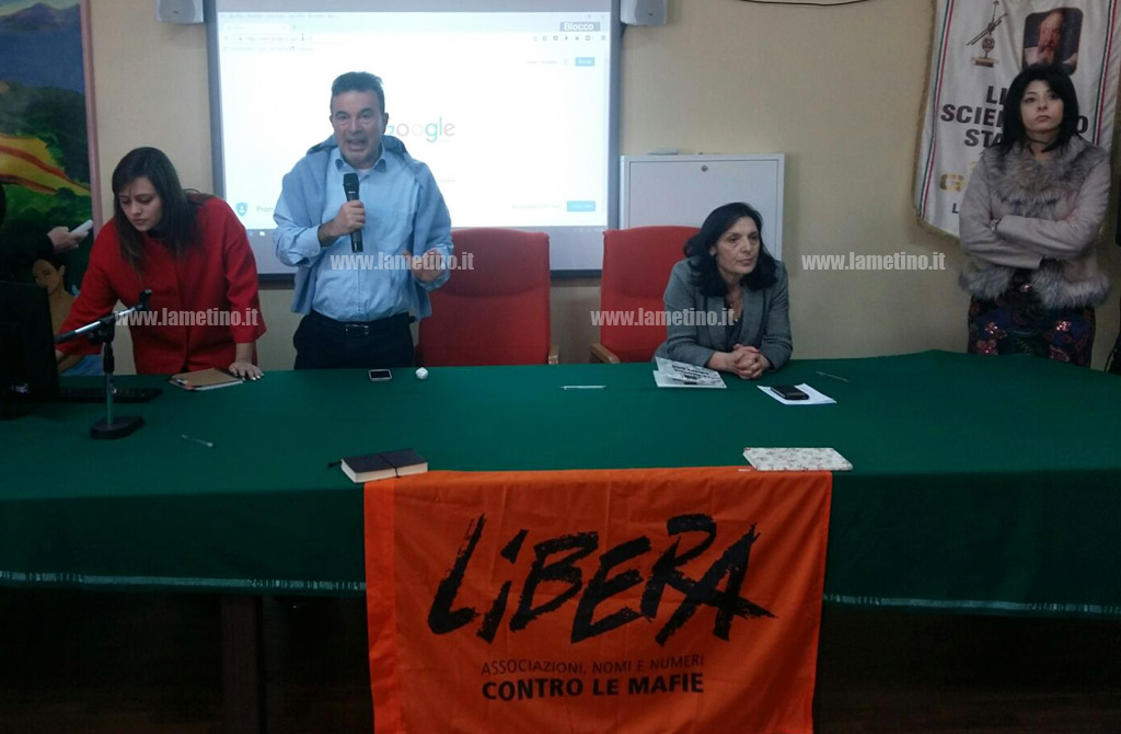 Lamezia: "Libera" incontra gli studenti del liceo Galilei aspettando la giornata in ricordo delle vittime di mafia