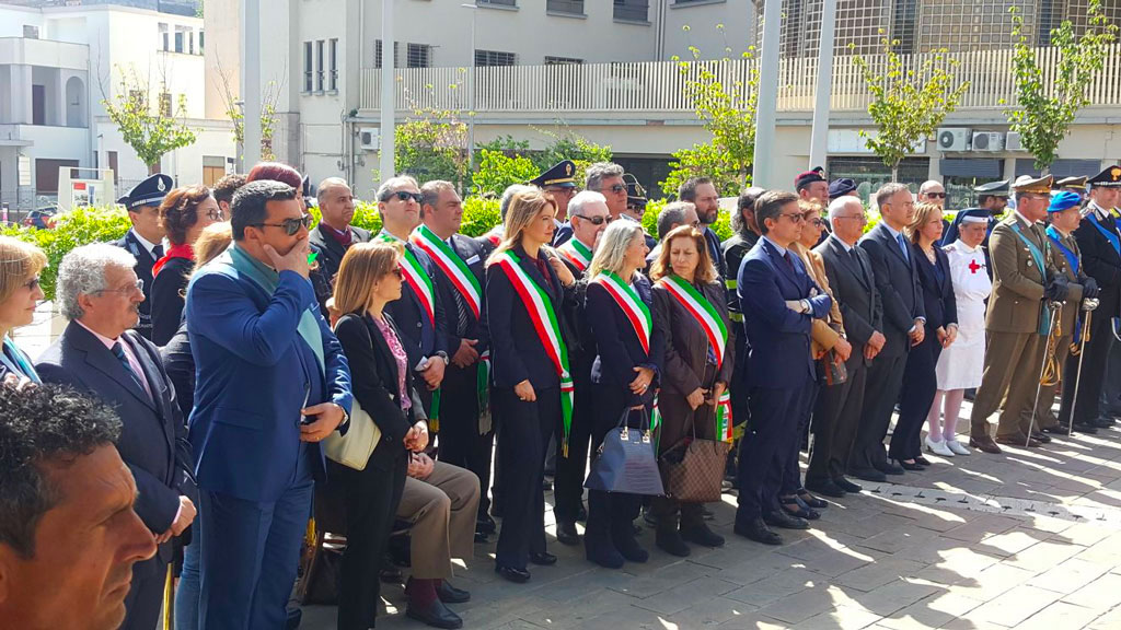 Le celebrazioni per la commemorazione della Liberazione a Catanzaro