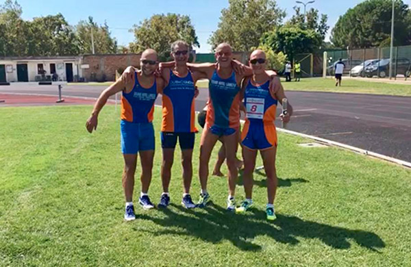 La Libertas Lamezia ai campionati regionali di staffette a Siderno