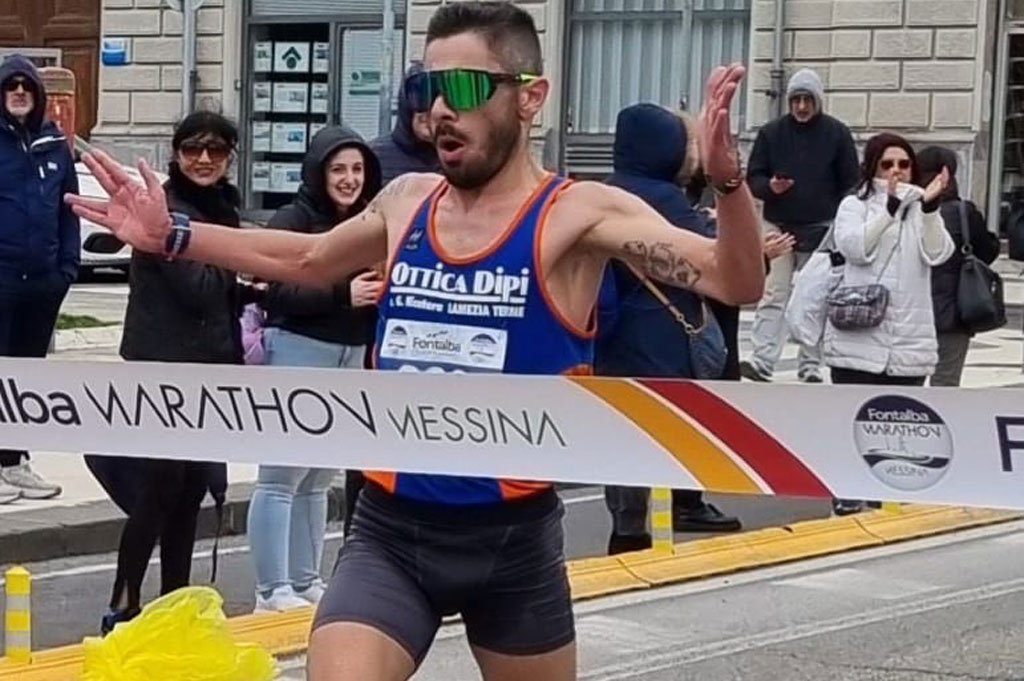 Il lametino Emanuele Sesti della Libertas si aggiudica la mezza maratona di Messina