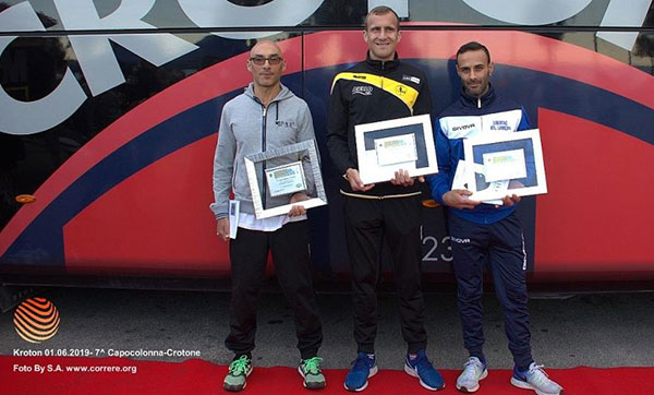 Libertas Lamezia al campionato di corsa su strada master di Capocolonna