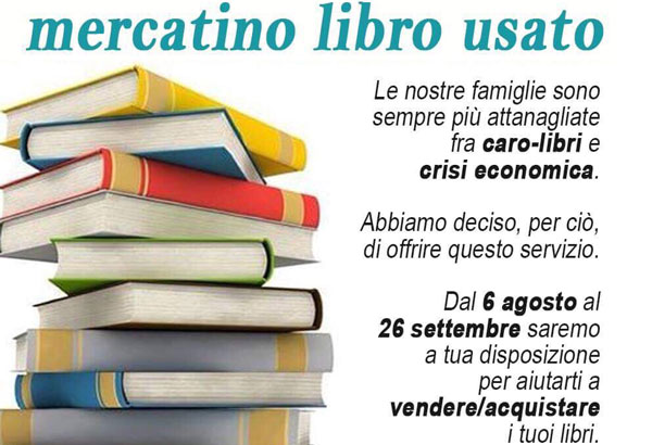Lamezia, da 6 agosto parte iniziativa “Mercatino del libro usato” promossa da Identità Nazionale e Azione Studentesca
