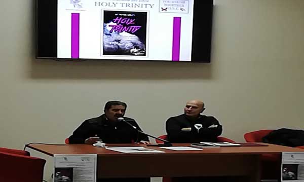 Presentato a Lamezia il libro "Holy Trinity" del medico umanitario Militi