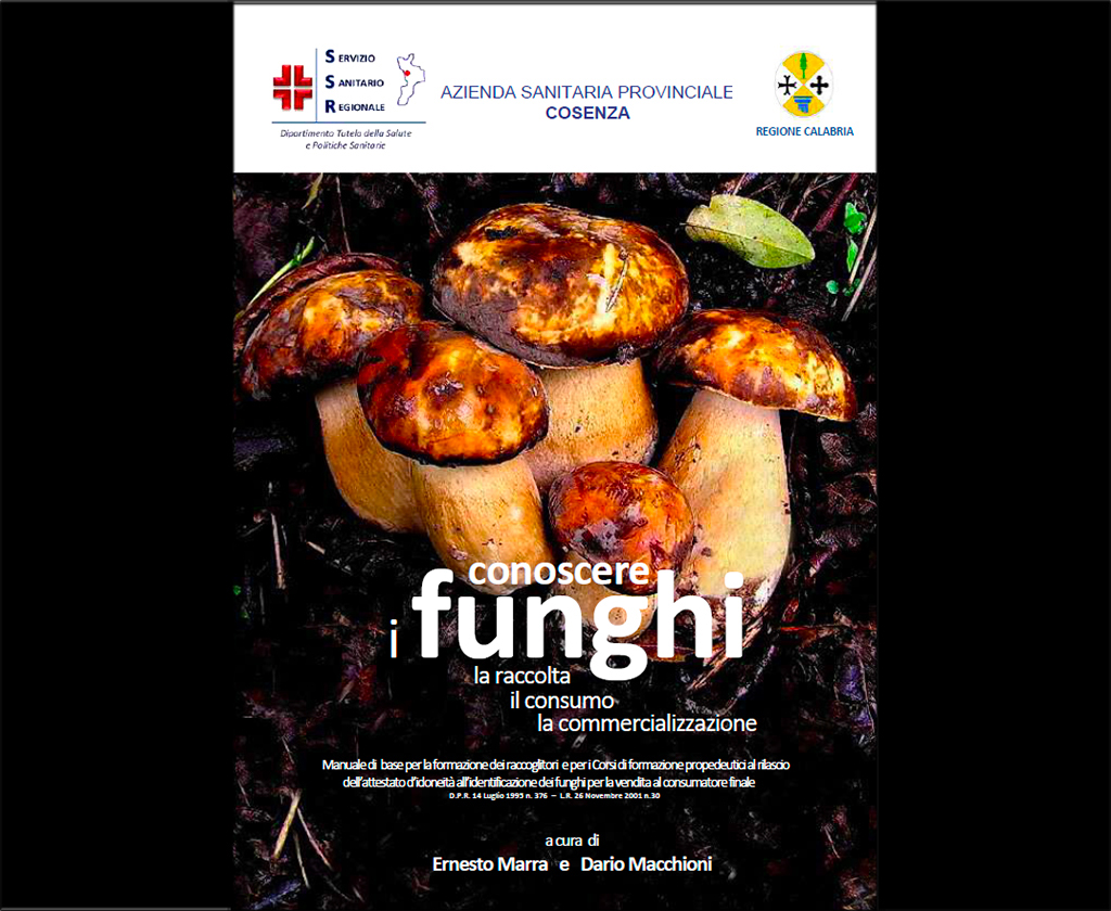 Manuale gratuito di esperti micologi per prevenire intossicazione da funghi