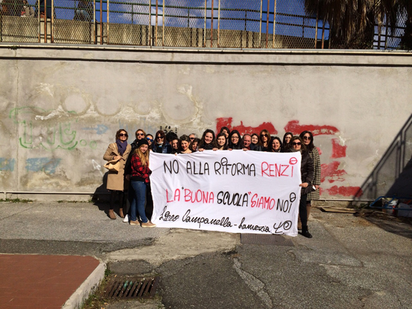 Lamezia: docenti e alunni del Liceo Campanella contro riforma scuola