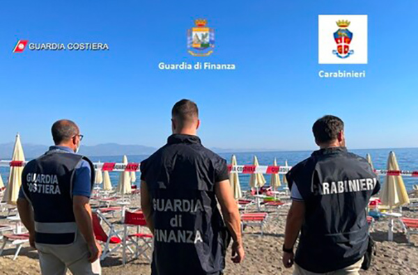 Occupazione abusiva di suolo demaniale, sequestrato lido nel Cosentino