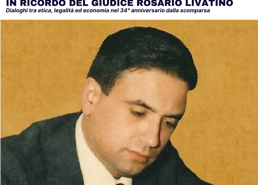 In ricordo del giudice Livatino, la Camera di Commercio rilancia impegno per la legalità