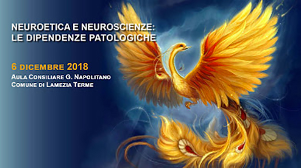 Lamezia, convegno “Neuroetica e Neuroscienze: le dipendenze patologiche" il 6 dicembre 
