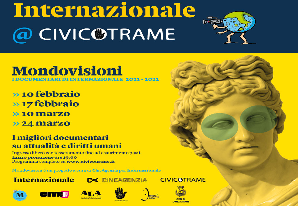 Lamezia, "Mondovisioni - i documentari di Internazionale" su attualità e diritti umani al Civico Trame