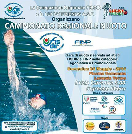 Lamezia: Mercoledì 30 aprile presentazione campionato regionale di nuoto