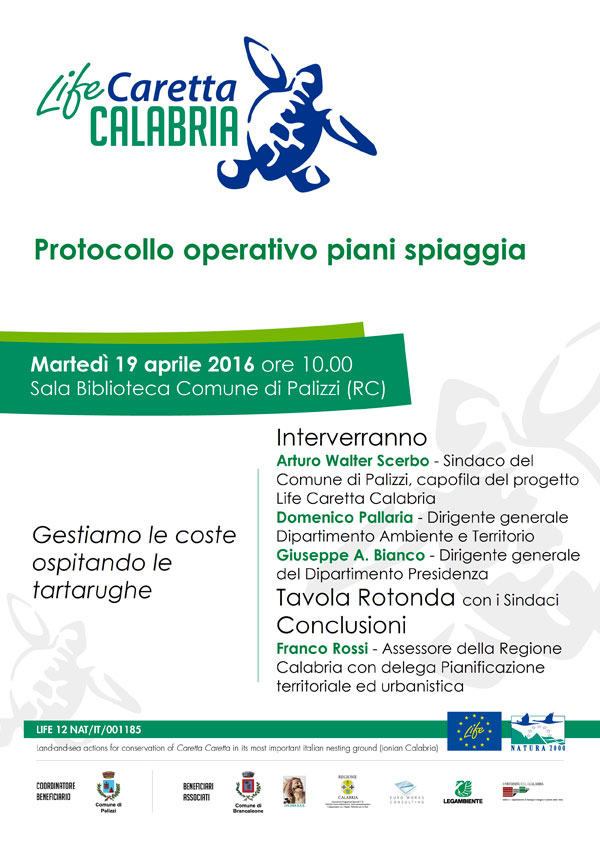 Regione partecipa a progetto LIFE Caretta Calabria