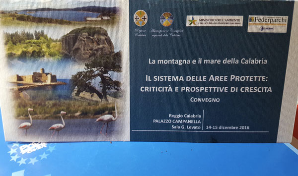 “La montagna e il mare della Calabria. Il Sistema delle Aree protette” convegno il 14 e 15 dicembre in Consiglio regionale