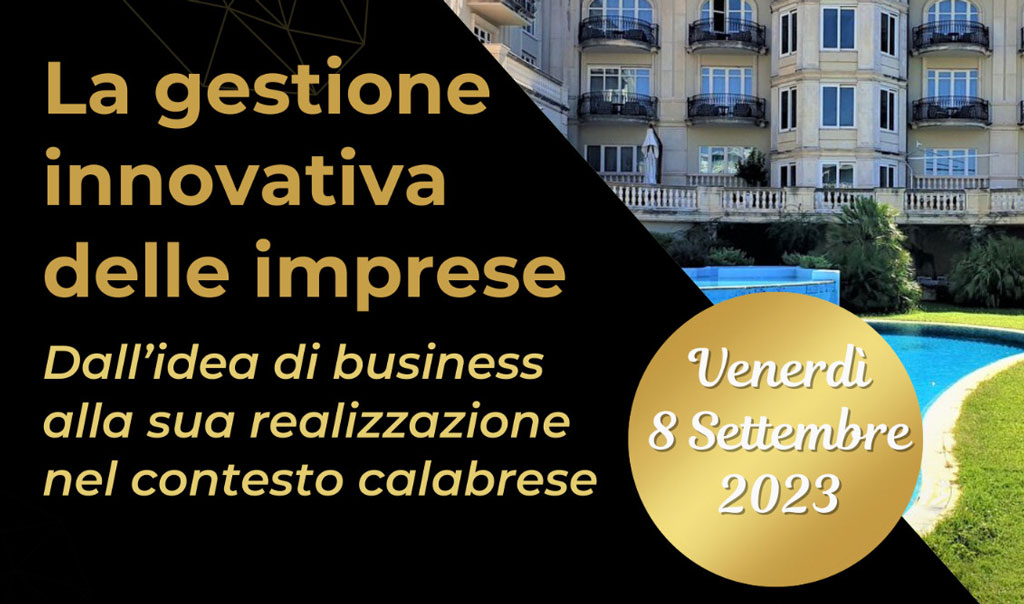 "Gestione innovativa delle imprese", evento Unione Giovani Dottori Commercialisti ed Esperti Contabili Lamezia l’8 settembre a Gizzeria