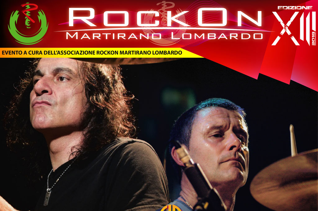 Carl Palmer e Vinny Appice al RockOn Martirano Lombardo il 14 agosto