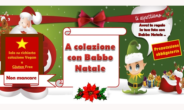 Lamezia: "Colazione con Babbo Natale" il 18 dicembre al Caffè letterario “Bosco dei Perché”