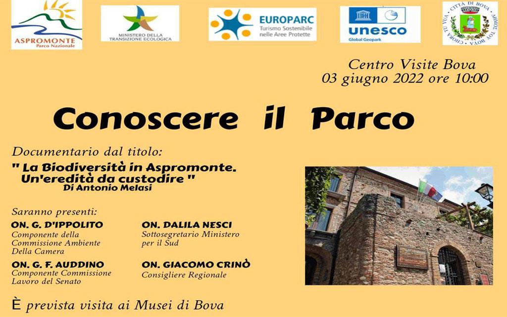 Il 3 giugno a Bova la presentazione del nuovo documentario sulla Biodiversità in Aspromonte