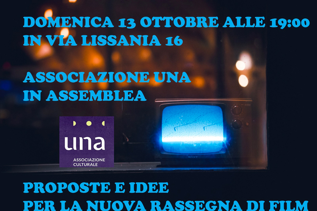 Lamezia, primo appuntamento con associazione UNA il 13 ottobre per nuova rassegna di film