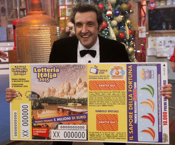 Lotteria Italia: a Veronella il biglietto da 5 milioni. In Calabria tre i premi vinti
