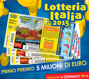 Lotteria Italia: 2015 in crescita, 8 milioni di biglietti venduti 